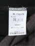 裏フリース ボンディング クロスネック長袖プルオーバー