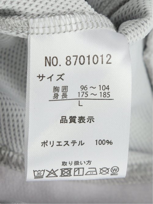 ポンチ裏メッシュ 長袖プルパーカー