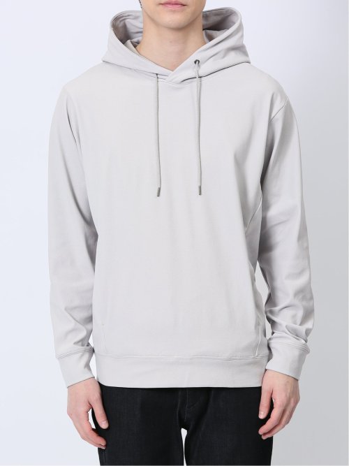 ポンチ裏メッシュ 長袖プルパーカー