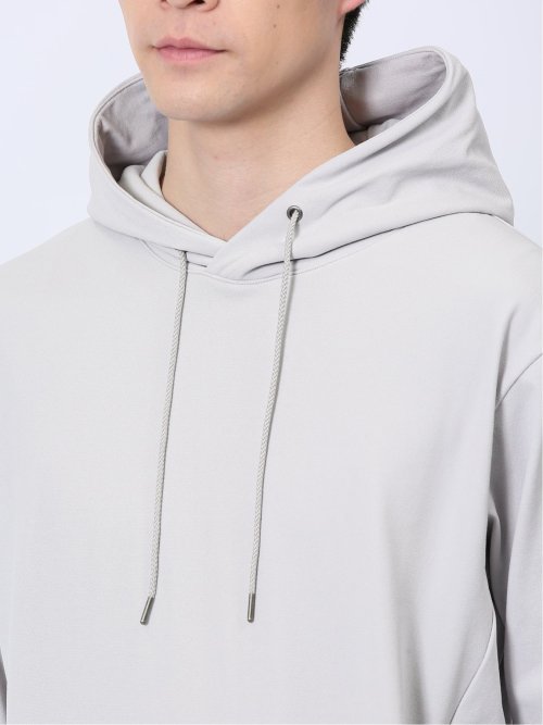 ポンチ裏メッシュ 長袖プルパーカー