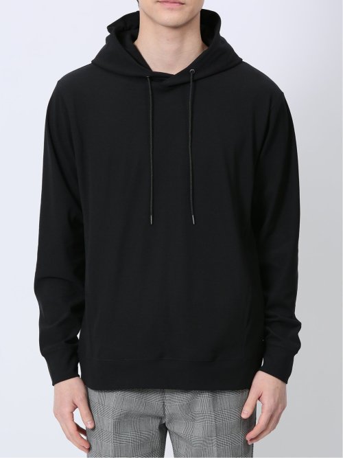 ポンチ裏メッシュ 長袖プルパーカー