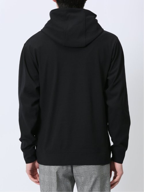 ポンチ裏メッシュ 長袖プルパーカー