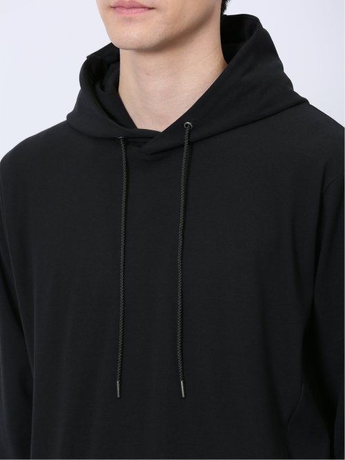 ポンチ裏メッシュ 長袖プルパーカー