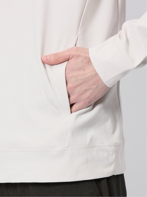 ポンチ裏メッシュ 長袖プルパーカー