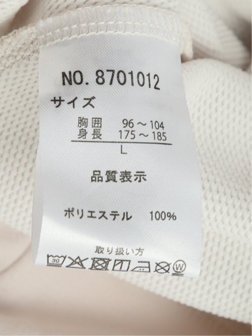 ポンチ裏メッシュ 長袖プルパーカー