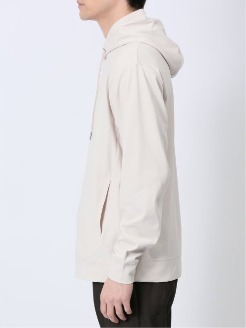 ポンチ裏メッシュ 長袖プルパーカー