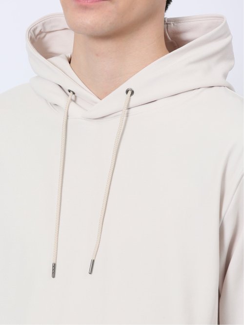 ポンチ裏メッシュ 長袖プルパーカー