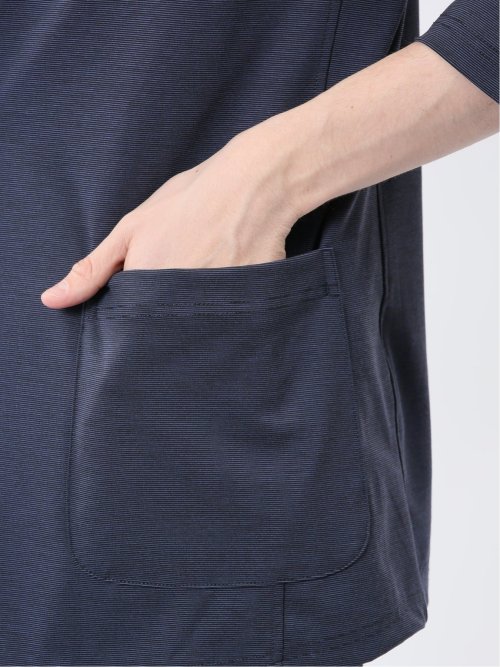 レーヨン混 2ボタン 7分袖ジャケット