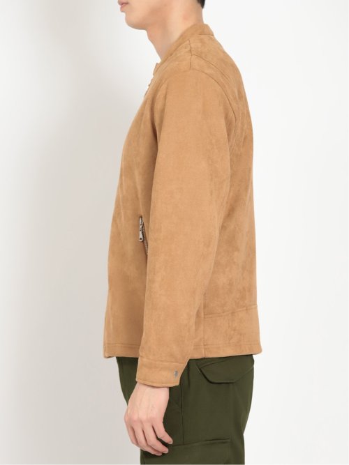 フェイクスエード シングルライダース