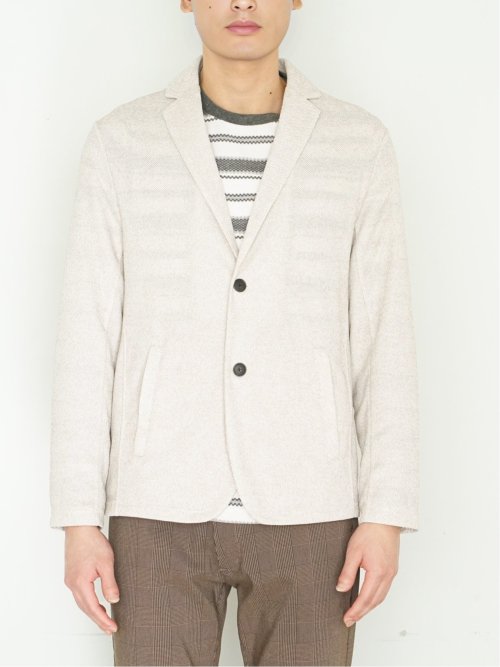 メッシュドビー鹿の子 2ボタン テーラードジャケット