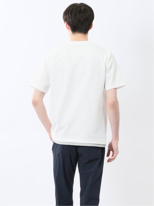 ドライリップル クルーネック半袖Tシャツ