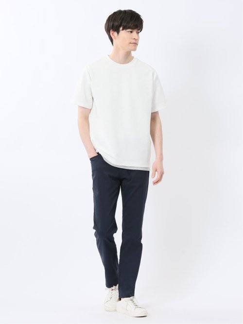 ドライリップル クルーネック半袖Tシャツ