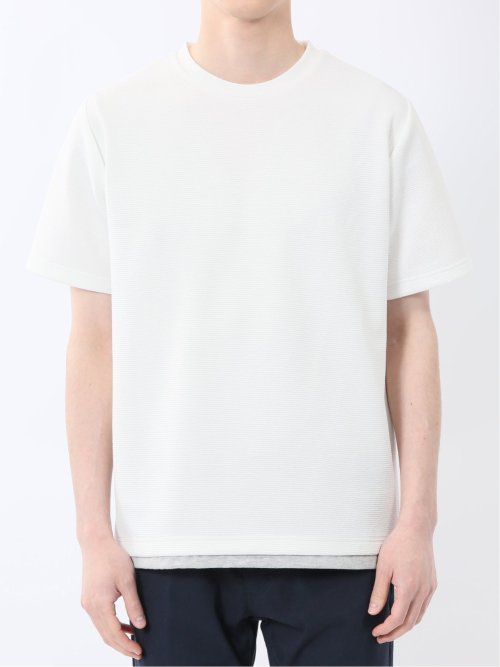 ドライリップル クルーネック半袖Tシャツ