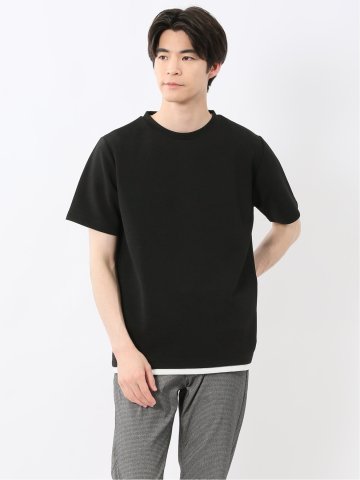 ドライリップル クルーネック半袖Tシャツ