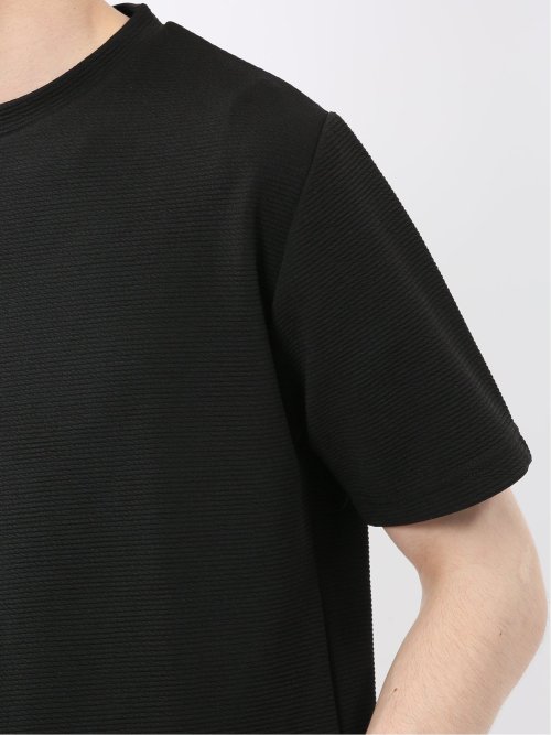 ドライリップル クルーネック半袖Tシャツ