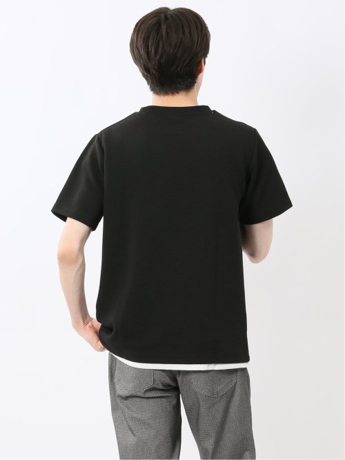 ドライリップル クルーネック半袖Tシャツ