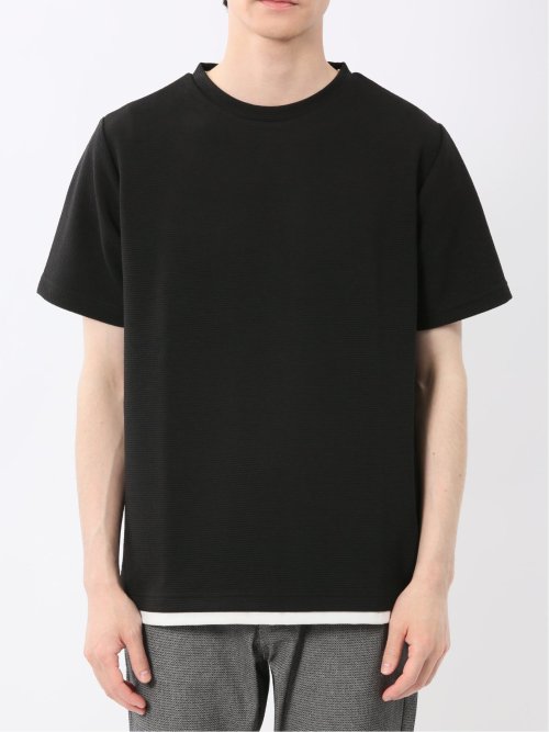 ドライリップル クルーネック半袖Tシャツ