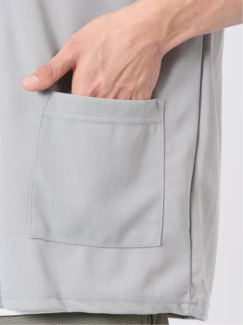 アンサンブル 2枚 セット メンズ 7分袖 カーディガン & 半袖 Tシャツ ややゆったり カウラ/Kaule