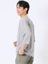 アンサンブル 2枚 セット メンズ 7分袖 カーディガン & 半袖 Tシャツ ややゆったり カウラ/Kaule