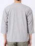 アンサンブル 2枚 セット メンズ 7分袖 カーディガン & 半袖 Tシャツ ややゆったり カウラ/Kaule