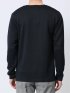 ジオメトリックジャガード クルーネック長袖Tシャツ