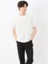 ドライワッフル キーネック半袖Tシャツ