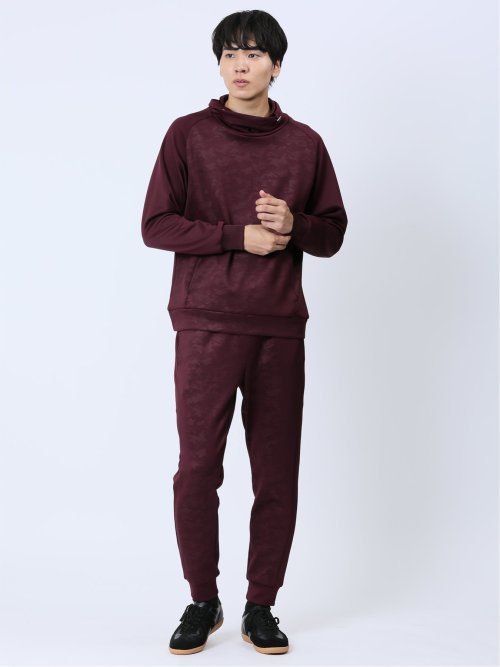 SOFT CUSHION エンボス ジョガーパンツ(セットアップ可能)