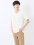 ドライストライプ Vネック半袖Tシャツ