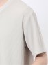 ドライストライプ Vネック半袖Tシャツ