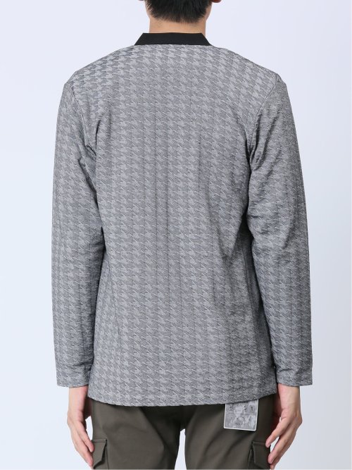 リンクスジャガード千鳥 ボタンレスカーディガン