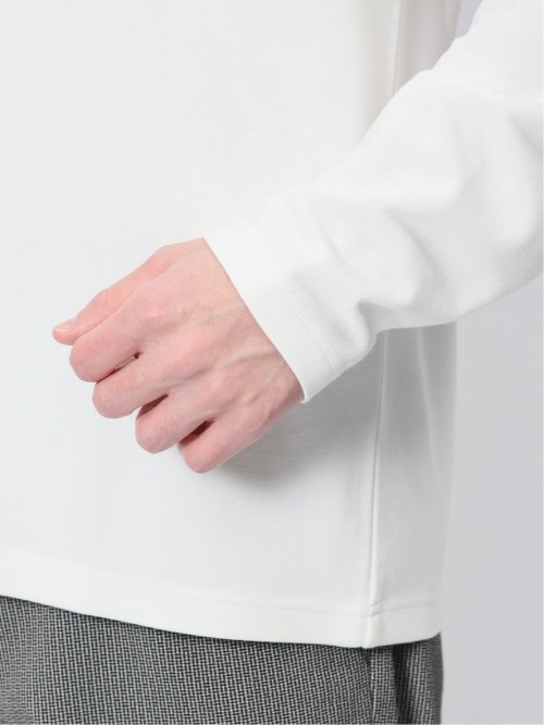 メランジポンチ Vネック長袖Tシャツ