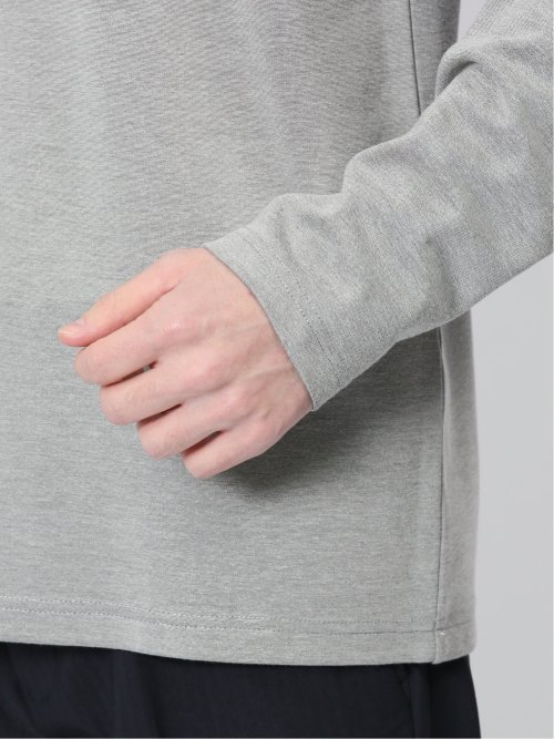 メランジポンチ Vネック長袖Tシャツ