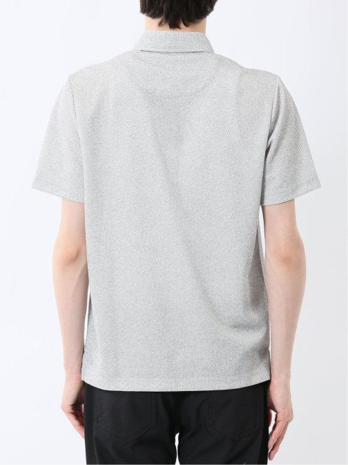 ドビーメッシュ ボタンダウン半袖ポロシャツ