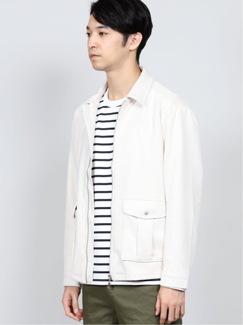 ストレッチ フェイクスエード A-2アウター