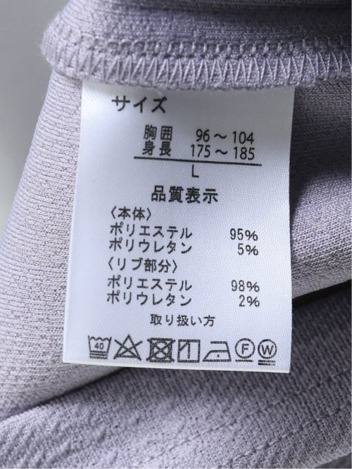 ふくれジャガード チェック柄 クルーネック半袖Ｔシャツ