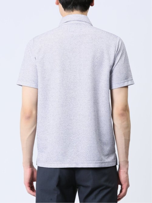 吸水速乾 ドビーメッシュ鹿の子 半袖ポロシャツ