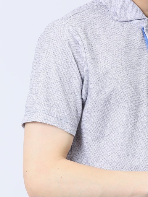 吸水速乾 ドビーメッシュ鹿の子 半袖ポロシャツ