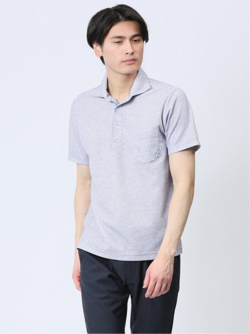 吸水速乾 ドビーメッシュ鹿の子 半袖ポロシャツ