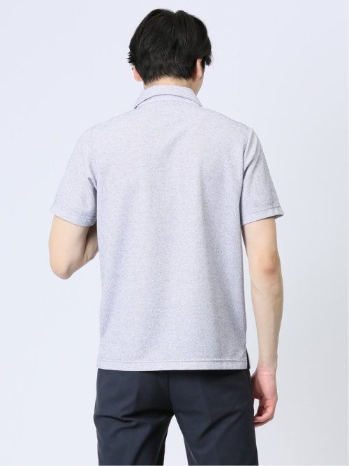 吸水速乾 ドビーメッシュ鹿の子 半袖ポロシャツ