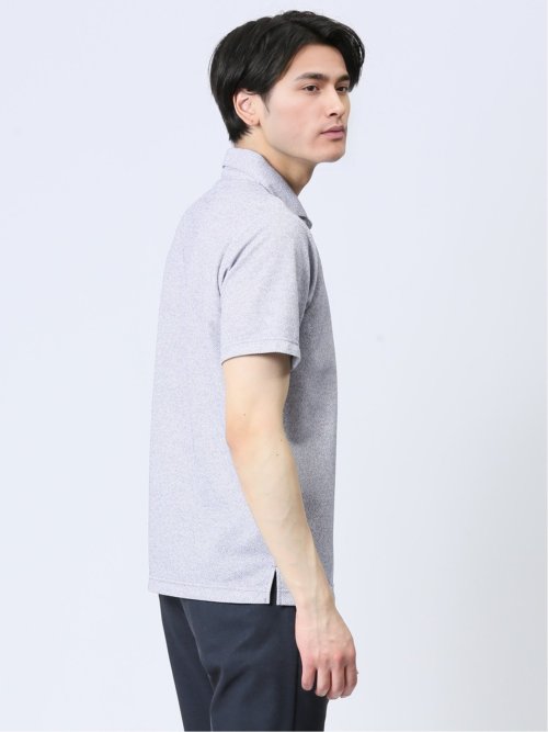 吸水速乾 ドビーメッシュ鹿の子 半袖ポロシャツ