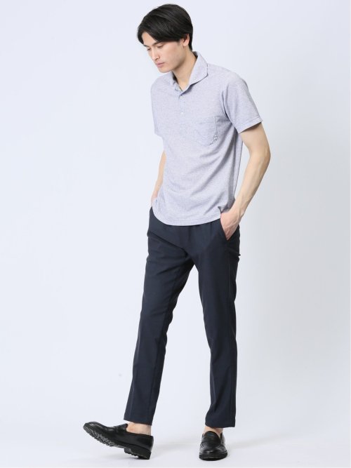 吸水速乾 ドビーメッシュ鹿の子 半袖ポロシャツ