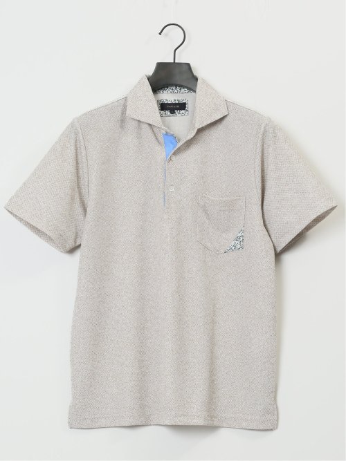 吸水速乾 ドビーメッシュ鹿の子 半袖ポロシャツ