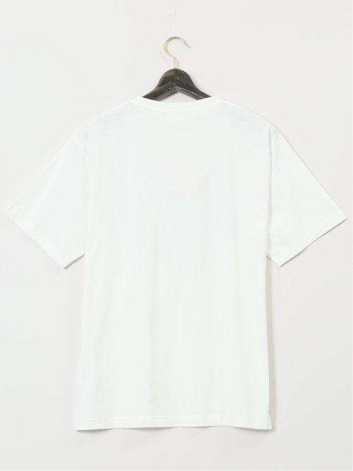 【大きいサイズ】キャプテンスタッグ/CAPTAIN STAG ビンテージプリント クルーネック半袖Ｔシャツ