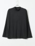 【大きいサイズ】KAITEKI+ Tシャツ メンズ 長袖 ストレッチ 起毛 ハイネック フラッフィースムース