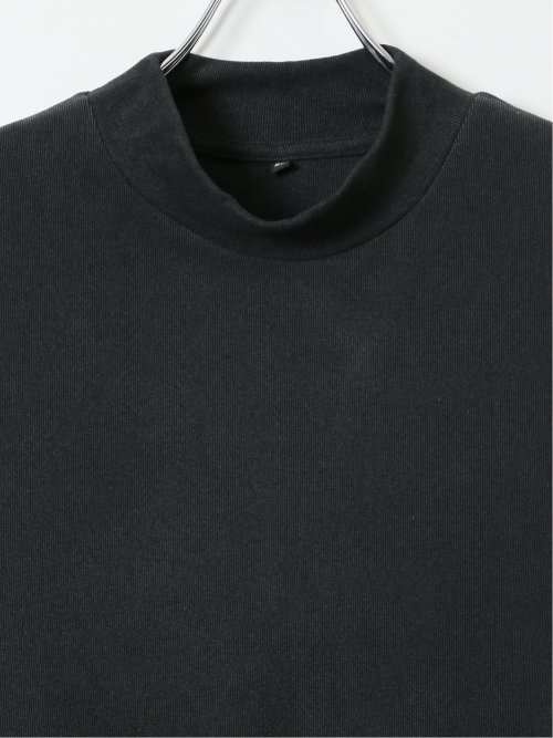 【大きいサイズ】KAITEKI+ Tシャツ メンズ 長袖 ストレッチ 起毛 ハイネック フラッフィースムース