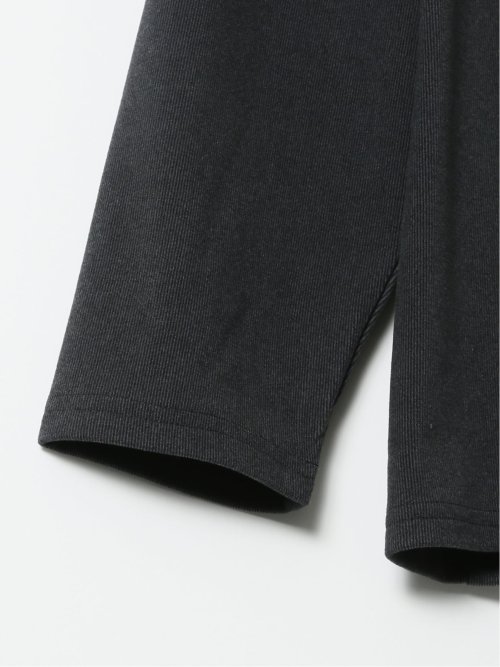 【大きいサイズ】KAITEKI+ Tシャツ メンズ 長袖 ストレッチ 起毛 ハイネック フラッフィースムース