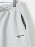 【大きいサイズ】ファーストダウン パンツ メンズ 裏起毛 綿混 スエット イージー セットアップ可能