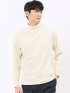 【WEB限定】KAITEKI+ フラッフィースムース タートルネック長袖Tシャツ