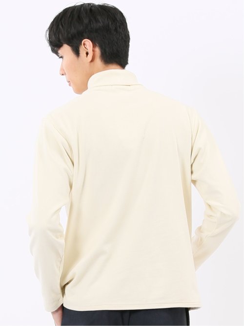 【WEB限定】KAITEKI+ フラッフィースムース タートルネック長袖Tシャツ