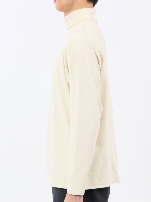 【WEB限定】KAITEKI+ フラッフィースムース タートルネック長袖Tシャツ